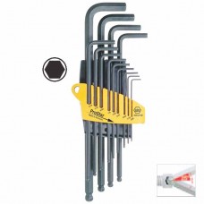 Wiha Ball End Hex L-Key Set in ProStar - Black Finish - Inch Design - 13 pcs - 24189
